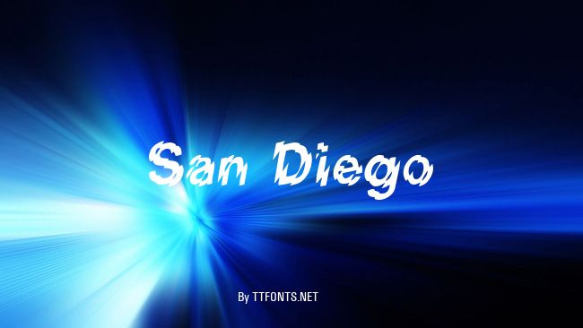 San Diego example